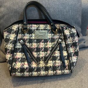 Juicy Couture✨🖤💛Multicolor Tweed Handbag
